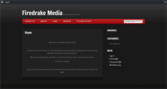 Desktop Screenshot of firedrakemedia.com